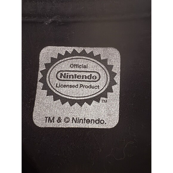 Nintendo Legends Of Zelda Shield Logo T-Shirt Mens Medium 2018 Black - Picture 6 of 6